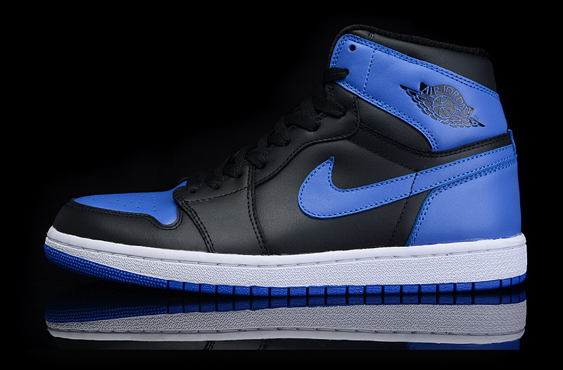 Air Jordan 1 Men Shoes Blue/Black/ Online